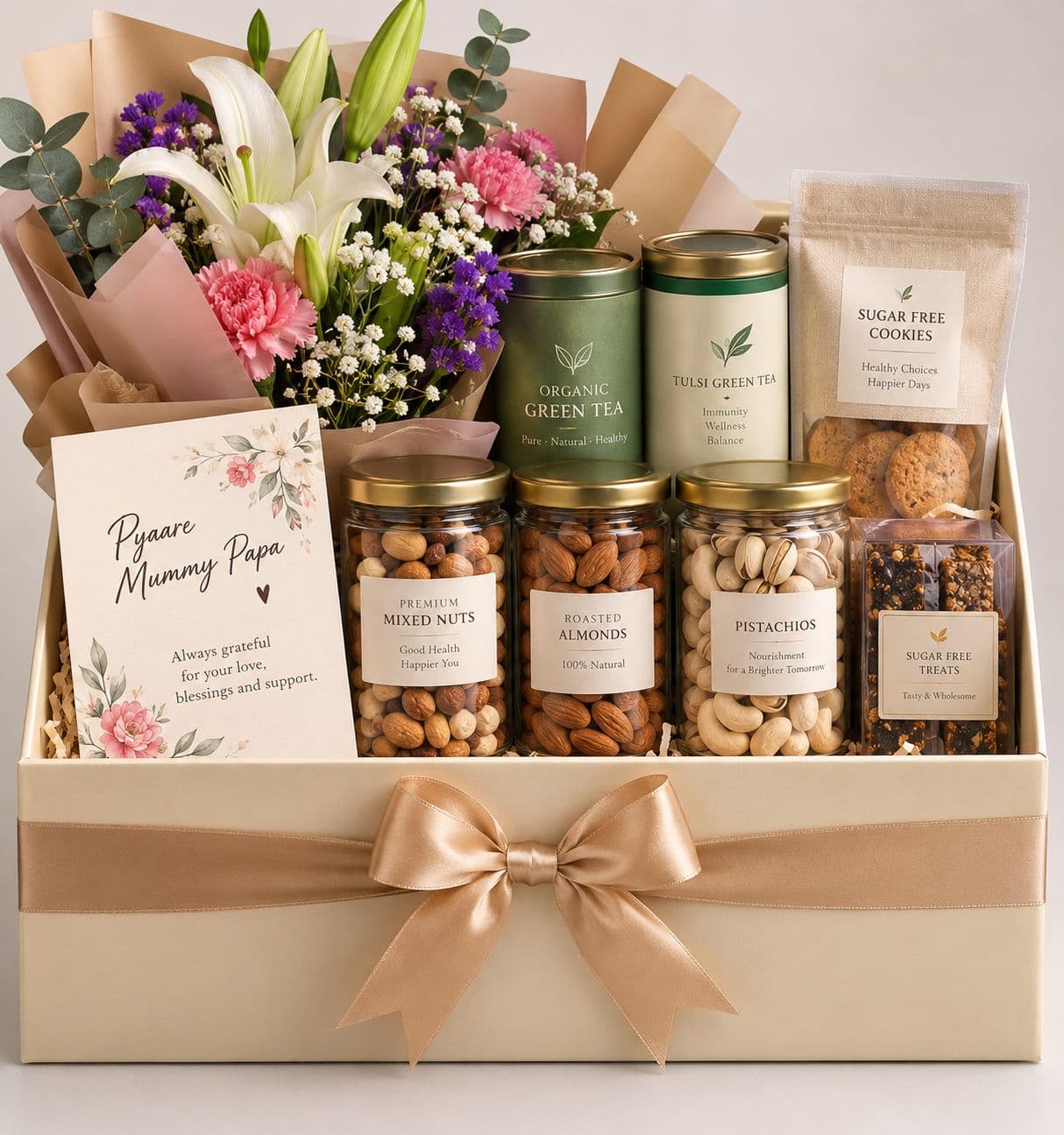 Family Blessings Celebration Basket