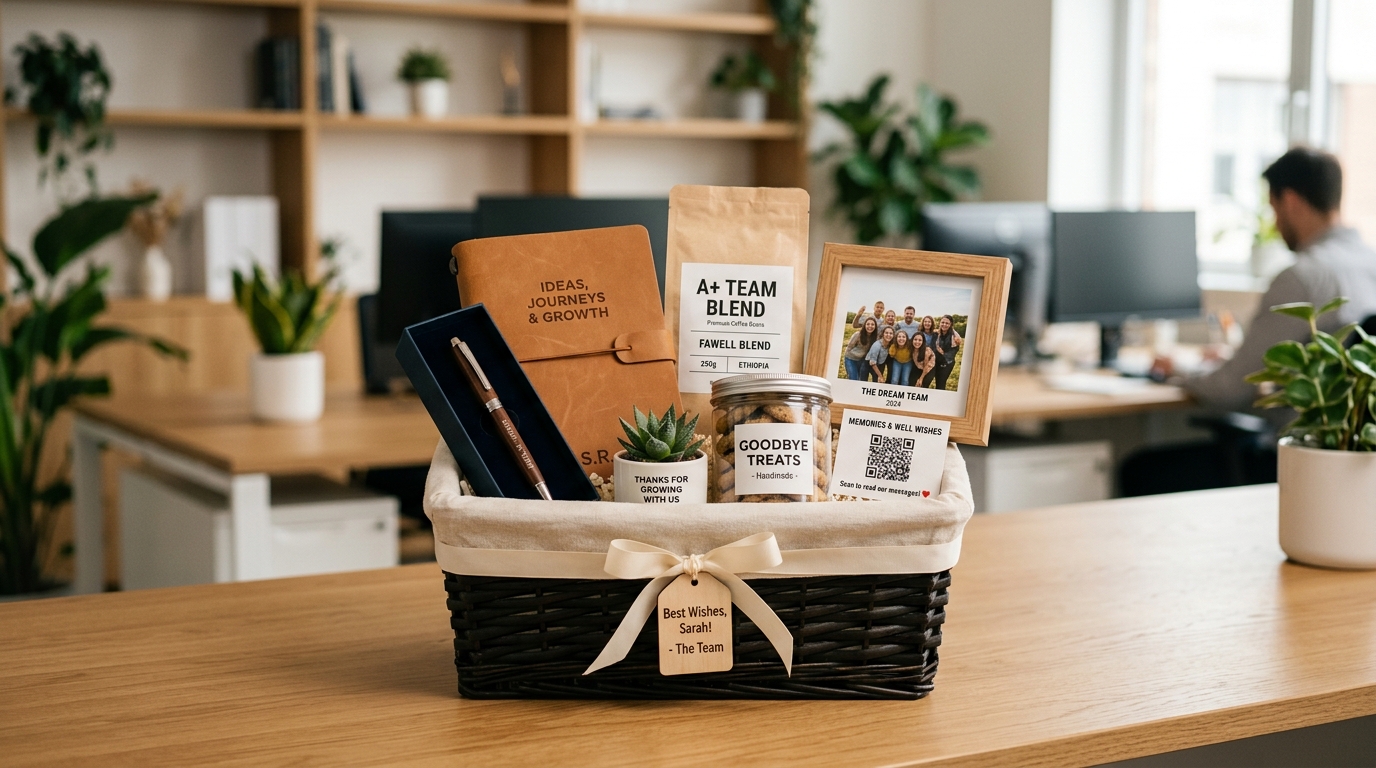 Farewell Gift Hamper Ideas for Colleagues & Office Teams: Make Their Last Day Memorable