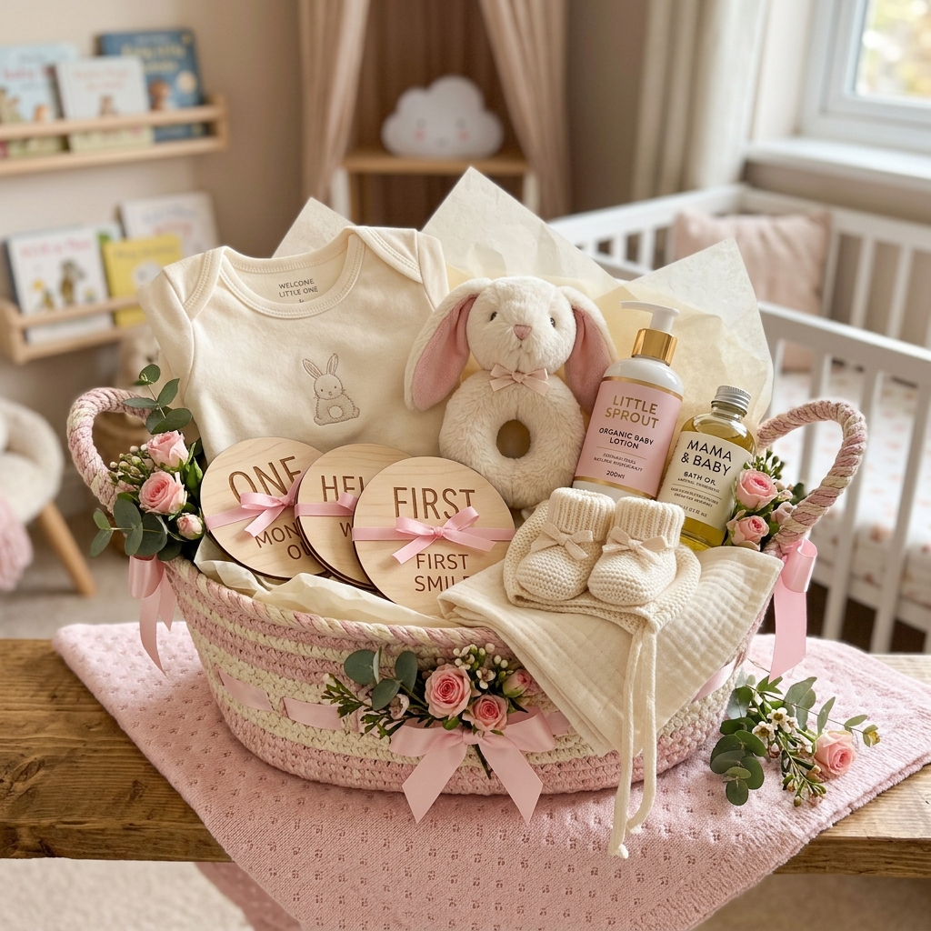 Baby Welcome & Shower Luxury Hamper