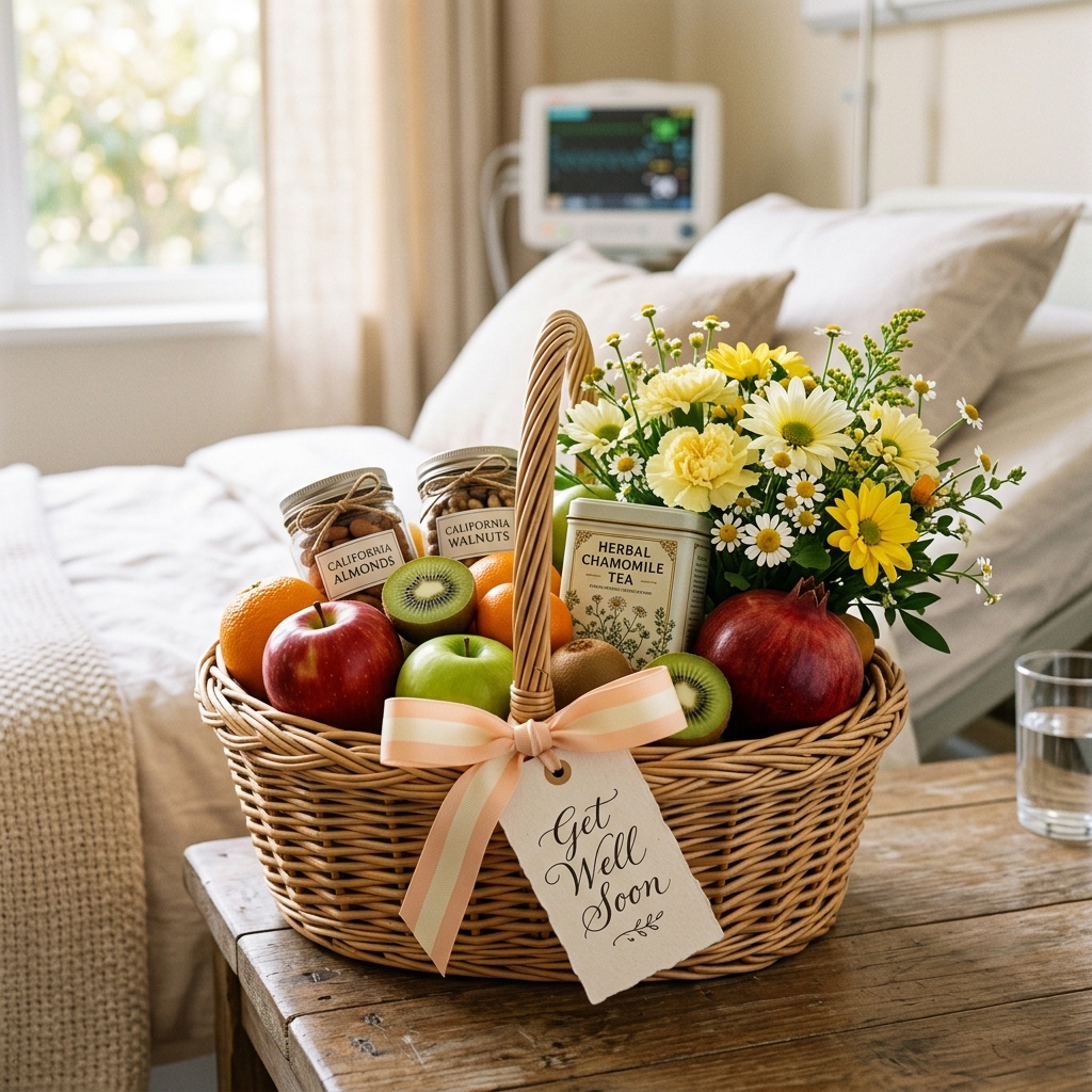 Get Well Soon Wellness Fruit & Flora Recovery Basket
