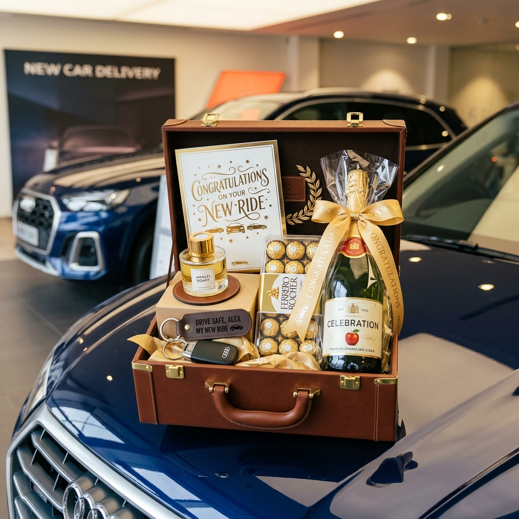 New Wheels / Car Delivery Celebration Box